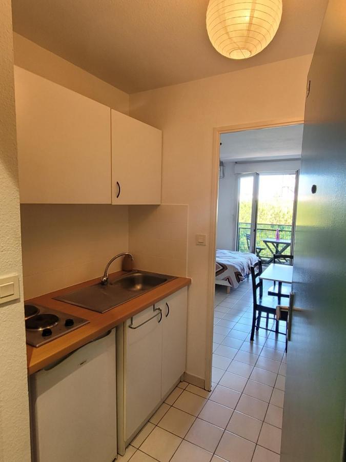 Apartament Charmant Studio Vue Sur Les Berges Du Lez Montpellier Zewnętrze zdjęcie